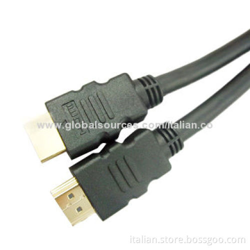High-speed HDMI 2.0 Cable with Ethernet, Supports 4 x 2K, OEM and ODM Orders Welcomed